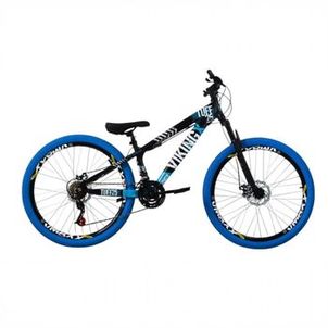 Bicicleta aro 26 Vikingx Tuff 25 Freeride Grau