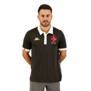 Camisa Vasco 24/25 Kappa Masculina - Preta
