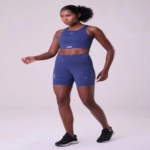 Bermuda Feminino Running Bolso 15Cm Authen