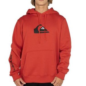 Moletom Quiksilver Canguru Comp Logo WT25 Masculino Vermelho