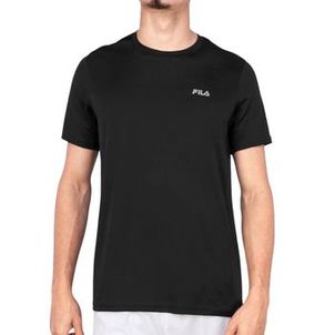 Camiseta Fila Basic Sports 2 Preto e Prata
