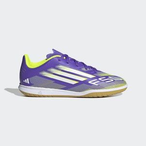 Chuteira de Futsal Adidas F50 Club Infantil Roxa
