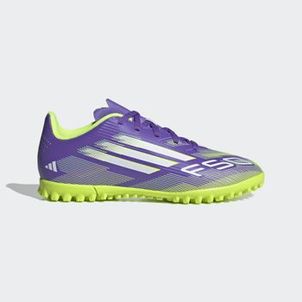 Chuteira Infantil F50 Society - Roxo/Verde