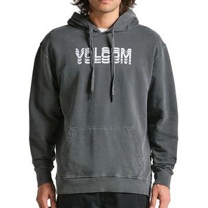 Moletom Volcom Canguru Cement WT25 Masculina Preto