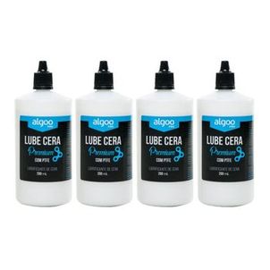 4x Óleo lubrificante cera corrente bike Algoo Premium 200 ml