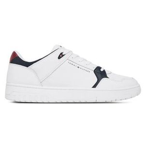 Tênis Tommy Hilfiger TH Basket Core Lite LTH Mix White