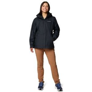 Jaqueta Columbia Bugaboo III Interchange 3 em 1 Preto Feminina Neve Fleece