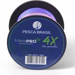 Linha de Pesca 500m Multi Eclipse Pro 4X NG Pesca Brasil 0,16 mm