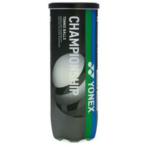 Bola de Tênis Yonex Championship X3 - (All Court - Tubo com 3 bolas)