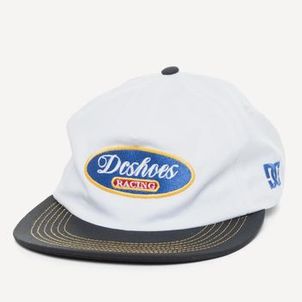 Boné DC Shoes Aba Reta Airstream WT25 Branco/Preto