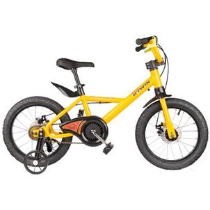 Bicicleta Infantil Btwin 500 Aro 16'' Amarela