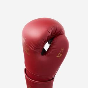 Luvas de boxe para treino com espuma ergonômica Vermelha