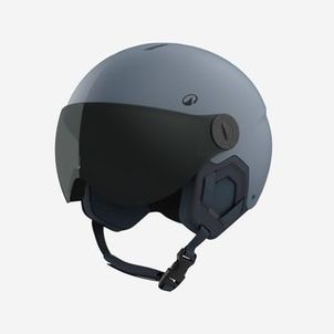 Capacete de Ski Infantil H Kid 550 Wedze Cinza Azul