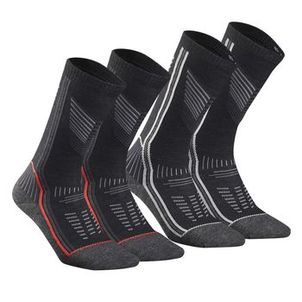 Meias de Trilha Quentes Cano Médio SH920 X-WARM (Conjunto com 2 pares) Quechua