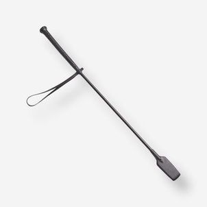 Chicote de Hipismo 500  58cm Fouganza Preta