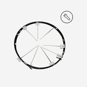 Fiber Poles de Camping Seconds 5mm Domyos