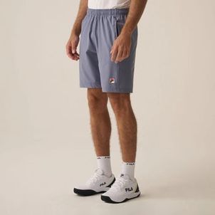 Shorts Masculino para Tênis Match 7 Fila Cinza