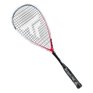 Raquete de Squash Tecnifibre Carboflex Airshaft 130 Vermelha e Branca