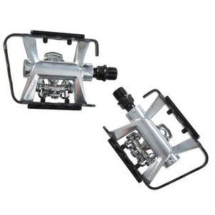 Pedais de MTB Semiautomáticos 500 SPD Btwin