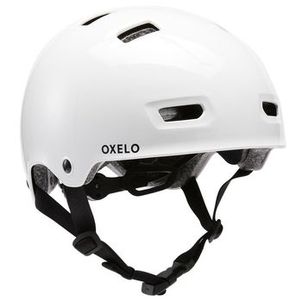 Capacete de Patins MF500 Oxelo Branco