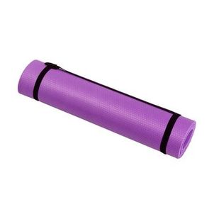 Tapete Yoga Mat, Com Alça de Transporte, Antiderrapante, Texturizado, Lilás, T10NL, Acte Sports