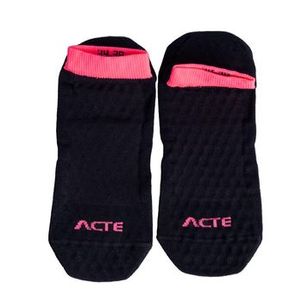 Par De Meias Para Pilates Rosa e Branco Tam 33-38 F3-PR Acte Sports