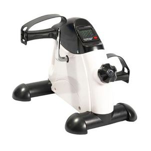 Mini Bike Pro, Mini Bicicleta Ergometrica, Monitor Digital, Branco E Preto, E13, Acte Sports
