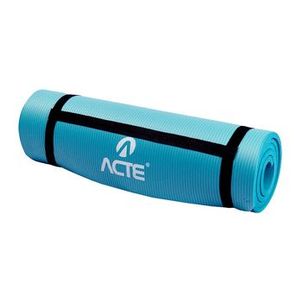 Tapete Comfort de Yoga Macio,1,2cm de Espessura, 1,80m de Comprimento, Verde, T54, Acte Sports
