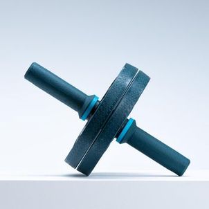 Roda 2 em 1 para Abdominais AB Wheel Domyos