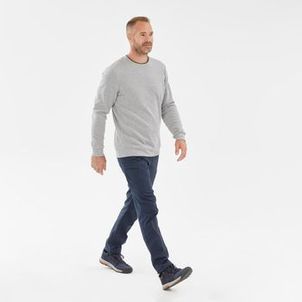 Camiseta Masculina de Trilha NH150 Quechua Cinza