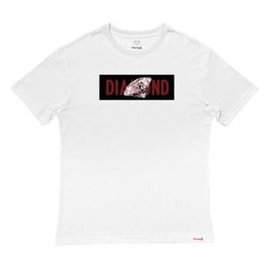 Camiseta Diamond Banded Masculina Branco