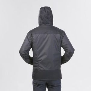 Jaqueta Masculina Trilha 500 Impermeável Térmica Quechua Preto