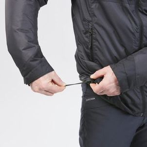 Jaqueta Masculina Trilha 500 Impermeável Térmica Quechua Preto