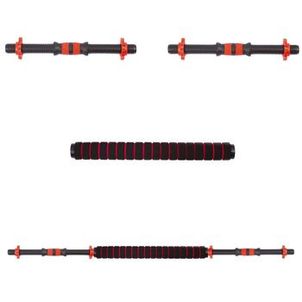 Barra Supino Halter com Rosca e Conector Kit 2 em 1 Yangfit