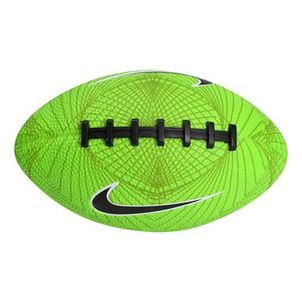 Bola de Futebol Americano Nike 500 Mini 4.0 FB 5 - Verde com Preta