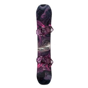 PRANCHA DE SNOWBOARD ENDZONE500 Preto-rosa
