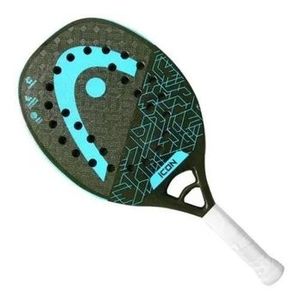 Raquete de Beach Tennis Head Icon - Preta e Azul