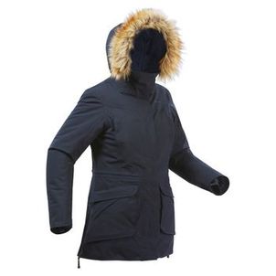 Jaqueta Feminina de Trilha Parka  SH50 Ultra-Warm Quechua Azul