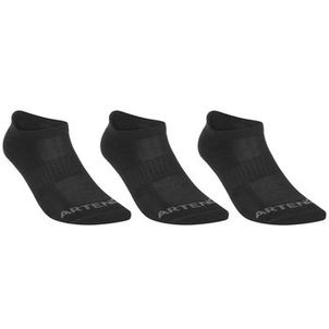 Meia RS 500 Cano Baixo Artengo (Kit com 3 pares) Preta