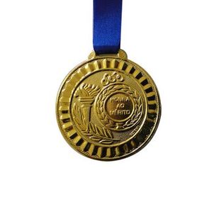 MEDALHA GEDEVAL 35MM OURO COM FITA