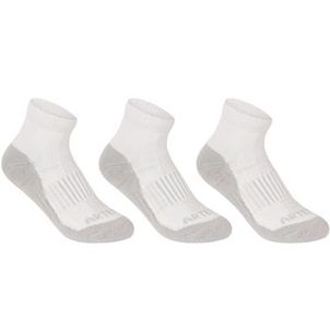 Meias Infantil de Tennis Cano Médio (Conjunto com 3 pares) Artengo