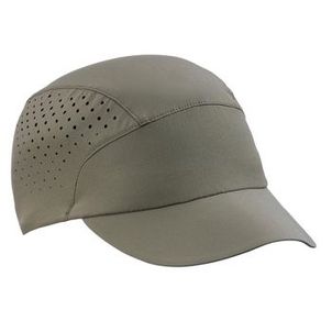 Boné de Trekking 500 ventilado e ultra compacto Forclaz Verde-oliva-escuro