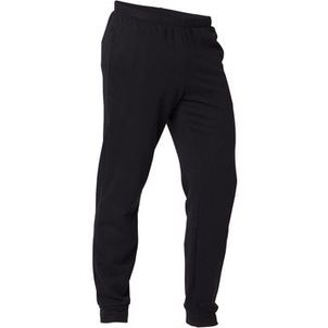 Calça Masculina de Ginástica Moletom Flanelada Domyos Preto