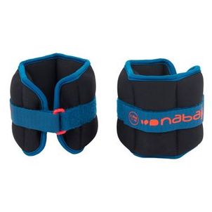 Tornozeleira de Hidroginástica Tonificação Aquafitness 0,5kg Nabaiji