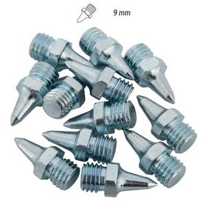 Bicos de Aço 15mm (Conjunto com 12) Kalenji Cinza