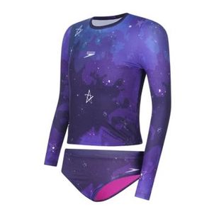 Conjunto Speedo Pants Galaxy Star Infantil - Roxo