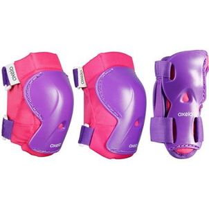 Proteções Infantil de Patins Play (conjunto com 3) Oxelo