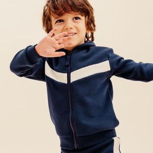 Blusa Infantil de Ginástica 120 Domyos Azul