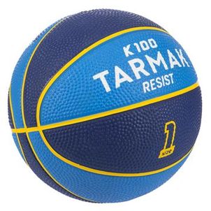 Mini Bola de Basquete K100 Rubber Tarmak Azul-marinho