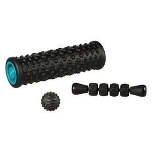 Kit de Massagem + Rolo de massagem + Bola + Bastão de massagem Foam Roller Aptonia